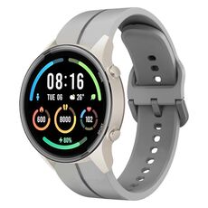 Per cinturino per orologio in silicone Xiaomi MI Watch Sport 22mm Loop (grigio)