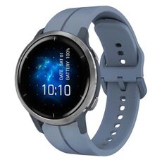 Per cinturino in silicone Garmin Venu 2 22mm Loop (blu)