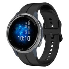 Per cinturino in silicone Garmin Venu 2 da 22 mm (nero)