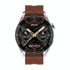 EC33 Pro Smart Watch con schermo a colori da 1,48 pollici, supporto monitoraggio della frequenza cardiaca/monitoraggio della pressione sanguigna (caffè)