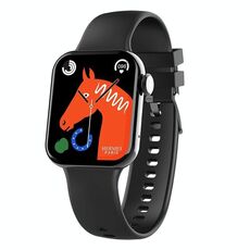 E700 Smart Watch con schermo a colori da 1,86 pollici, supporto monitoraggio della frequenza cardiaca / monitoraggio della pressione sanguigna (nero)
