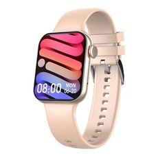 E700 Smart Watch con schermo a colori da 1,86 pollici, supporto monitoraggio della frequenza cardiaca/monitoraggio della pressione sanguigna(oro)
