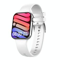 E700 Smart Watch con schermo a colori da 1,86 pollici, supporto monitoraggio della frequenza cardiaca / monitoraggio della pressione sanguigna (bianco)