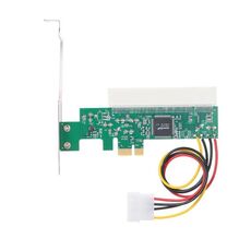 Convertitore da scheda adattatore PCI-E a PCI con alimentatore a 4 pin