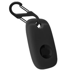 Custodia in silicone per tracker Tile Mate Pro Custodia protettiva in un unico pezzo (nero)