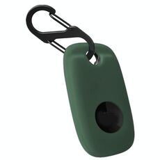Custodia in silicone per tracker Tile Mate Pro Custodia protettiva in un unico pezzo (verde scuro)