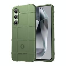 Custodia per telefono in TPU antiurto a copertura totale per Samsung Galaxy S24 FE 5G (verde)