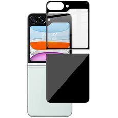 Per Samsung Galaxy Z Flip6 IMAK Set di pellicole in vetro temperato a copertura totale per la parte posteriore