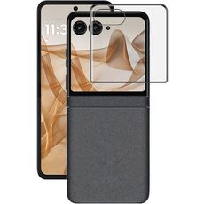 Per Motorola Razr 50 imak 3D Curvo Schermo Posteriore Completo Pellicola in Vetro Temperato