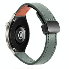 Cinturino per orologio in microfibra con fibbia magnetica sottile da 22 mm per Huawei Watch 4 Pro (nero)