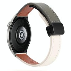 Cinturino in microfibra in pelle con fibbia magnetica sottile da 22 mm per Huawei Watch GT3 Pro 46 mm (rosa Sakura)
