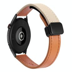 Cinturino per orologio in microfibra con fibbia magnetica sottile da 22 mm per Huawei Watch GT Runner (lavanda)