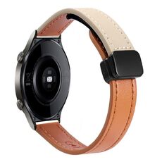 Cinturino per orologio in microfibra con fibbia magnetica sottile da 22 mm per Huawei Watch GT2 Pro (lavanda)