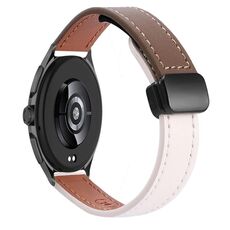 Per Xiaomi Watch 2 22mm Slim Magnetic Buckle Microfiber Leather Watch Band (Albicocca)