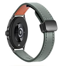 Per Xiaomi Watch 2 22mm Slim Magnetic Buckle Microfiber Leather Watch Band (Nero)