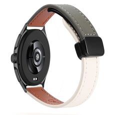 Per Xiaomi Watch 2 cinturino sottile in pelle microfibra con fibbia magnetica da 22 mm (rosa Sakura)
