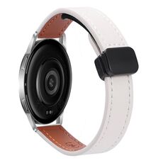 Per Xiaomi Watch S3 22mm Slim Magnetic Buckle Microfiber Leather Watch Band (Rosa+Albicocca)
