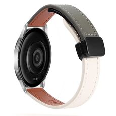 Per Xiaomi Watch S3 22mm Slim Cinturino in pelle microfibra con fibbia magnetica (rosa Sakura)