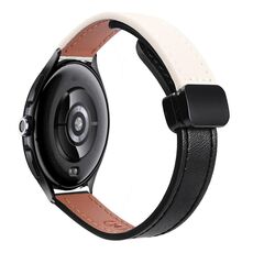 Per Xiaomi Watch 2 Pro 22mm Slim Magnetic Buckle Microfiber Leather Watch Band (Marrone Moca)