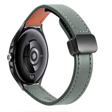 Per Xiaomi Watch 2 Pro 22mm Slim Magnetic Buckle Microfiber Leather Watch Band (Nero)