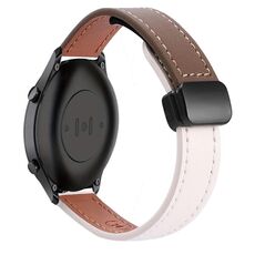 Per Xiaomi Watch S2 22mm Slim Magnetic Buckle Microfiber Leather Watch Band (albicocca)
