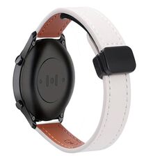 Per Xiaomi Watch S2 22mm Slim Magnetic Buckle Microfiber Leather Watch Band (Rosa+Albicocca)