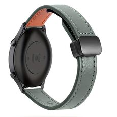 Per Xiaomi Watch S2 22mm Slim Magnetic Buckle Microfiber Leather Watch Band (Nero)