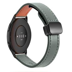 Per Xiaomi Watch Color 2 22mm Slim Magnetic Buckle Microfiber Leather Watch Band (Nero)
