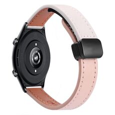 Per Honor Watch GS 4 22mm Slim Magnetic Buckle Microfiber Leather Watch Band (Vitello Elephant Grigio)