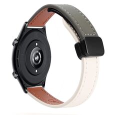 Per Honor Watch GS 4 22mm Slim Magnetic Buckle Microfibra Cinturino in Pelle (Sakura Rosa)