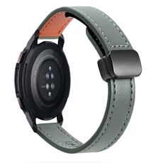Per Honor Watch GS Pro 22mm Slim Magnetic Buckle Microfibra Cinturino in Pelle (Nero)