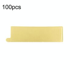 100 pezzi/set 130x40mm rettangolari piatti di carta dorati base per dessert tappetino per mousse torta cartone pasticcini vassoio espositivo
