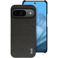Per Google Pixel 9 / 9 Pro Custodia per telefono in PU + PC con texture in tessuto serie Ruiyi imak (nero)