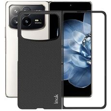 Per Xiaomi Mix Fold 4 Custodia per telefono in fibra di carbonio PU + PC serie Ruiyi di Imak