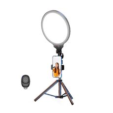 Set di treppiedi per luce ad anello selfie a schermo intero da 12,6 pollici per streaming live, specifiche: staffa da 55 cm