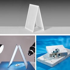 Riflettore pieghevole Soft Board Schermo riflettente in PVC Impermeabile Strumento fotografico Stile 6 Classico Doppio lato