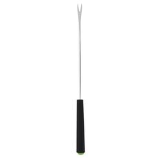 Forchetta per barbecue portatile a forma di V per esterni, in acciaio inossidabile, stile: verde normale
