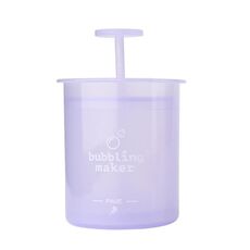 Detergente per il viso Schiuma Maker Bubbler Cup Viaggio Portatile Manuale Schiuma Bottiglia, Colore: Piccolo Viola