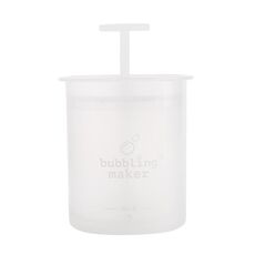 Detergente per il viso Schiuma Maker Bubbler Cup Viaggio Portatile Manuale Schiuma Bottiglia, Colore: Piccolo Trasparente