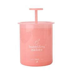 Detergente per il viso Schiuma Maker Bubbler Cup Viaggio Portatile Manuale Schiuma Bottiglia, Colore: Piccolo Rosa