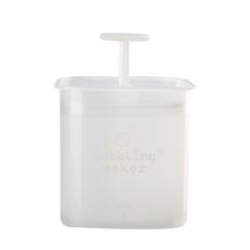 Detergente per il viso Schiuma Maker Bubbler Cup Viaggio Portatile Manuale Schiuma Bottiglia, Colore: Grande Trasparente