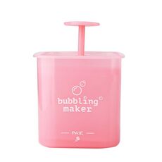 Detergente per il viso Schiuma Maker Bubbler Cup Viaggio Portatile Manuale Schiuma Bottiglia, Colore: Grande Rosa