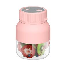 Spremiagrumi portatile wireless multifunzionale da 800 ml, spremiagrumi per esterni di grande capacità (rosa)