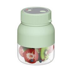 Spremiagrumi portatile wireless multifunzionale da 800 ml, spremiagrumi per esterni di grande capacità (verde)