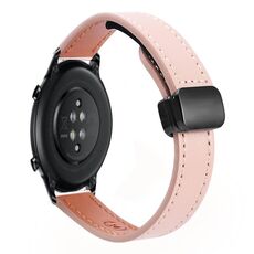 Per Honor Magic Watch 2 42mm Slim Fibbia Magnetica 20mm Cinturino in Microfibra in Pelle (Sakura Rosa)