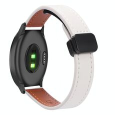 Per Garmin Vivomove 3 Slim Fibbia Magnetica 20mm Cinturino in Microfibra in Pelle (Albicocca)