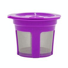 Per la macchina da caffè Keurig Filtro per caffè riutilizzabile a maglie (viola)
