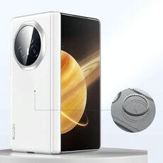 Custodia per telefono antiurto in pelle liquida SULADA per Honor Magic V3 (bianca)