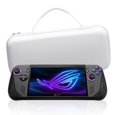 Per la console di gioco ROG Ally X Borsa a mano in pelle EVA (bianca)