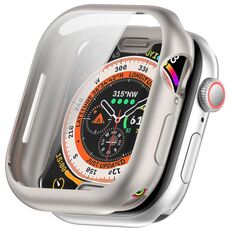 Per Apple Watch Series 10 42mm Custodia per orologio in TPU con placcatura all-inclusive (Starlight)